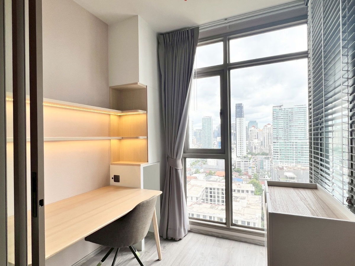 รูป ✨ ให้เช่า! Rhythm Ekkamai Estate (พร้อมออนเซ็น) | 1 ห้องนอน พร้อมห้องทำงาน 40 ตร.ม. เดิน 5 นาทีถึง BTS เอกมัย พร้อมเข้าอยู่ - รูปที่ 6/11