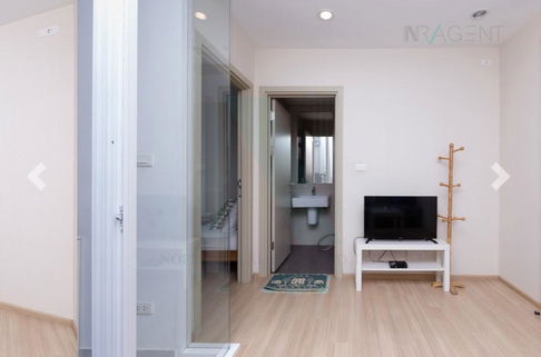 🚩 For Rent Condo THE BASE RAMA 9 - RAMKHAMHAENG Building 1, Floor 23,1 bed room, Room size 30.00 sqm