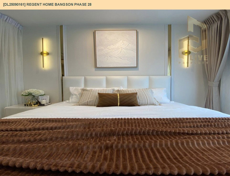 picture DL25090161 Condominium for sale, Regent Home Bangson Phase 28 (REGENT HOME BANGSON PHASE 28), ready to move in. Call 0638692663 LineID@655ebbvc - 2/7