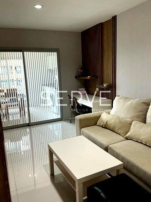 คอนโดให้เช่า : 🔥2นอน ไซส์ใหญ่ ราคาดีมาก เฟอร์แน่น พร้อมอยู่ บนทำเลดี เดินทางง่ายใกล้ MRT พระราม 9 @ Aspire Rama 9