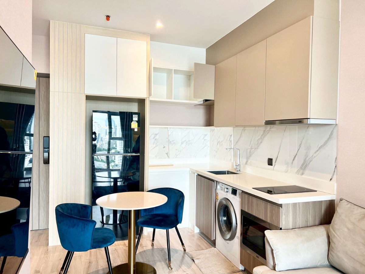 รูป ✨ ให้เช่า! Rhythm Ekkamai Estate (พร้อมออนเซ็น) | 1 ห้องนอน พร้อมห้องทำงาน 40 ตร.ม. เดิน 5 นาทีถึง BTS เอกมัย พร้อมเข้าอยู่ - รูปที่ 5/11