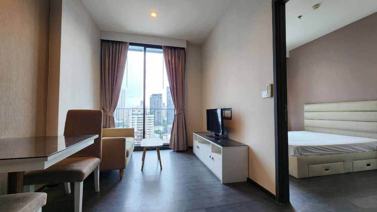 รูป Edge Sukhumvit 23 | 1 ห้องนอนให้เช่า ทำเลดี น่าอยู่ วิวตึกสูงสวย ใกล้รถไฟฟ้าใต้ดิน สุขุมวิท - รูปที่ 5/11