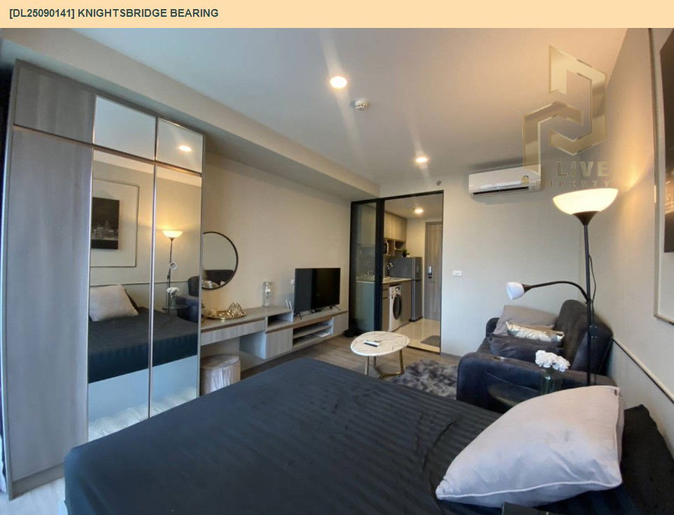 รูป DL25090141 ให้เช่าคอนโด ไนท์บริดจ์ แบริ่ง (KnightsBridge Bearing) ใกล้ BTS แบริ่ง พร้อมเข้าอยู่ โทรด่วน 0638692663 LineID @534wlwof - รูปที่ 5/12