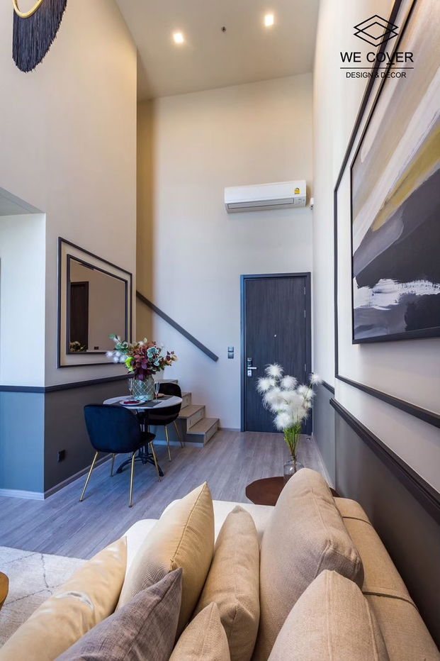 รูป TA7958📲LineID @556ryccg🟨Duplex 1 ห้องนอน 42.7 ตรม ชั้น21 THE LINE สุขุมวิท101 Fully furnished ใกล้ BTS ปุณณวิถี, True Digital Park  - รูปที่ 10/12