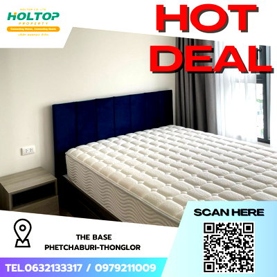 Condos for rent : #Z2336💥080968🔥 Condo for rent: THE BASE Phetchaburi-Thonglor