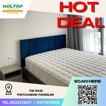 #Z2336💥080968🔥 Condo for rent: THE BASE Phetchaburi-Thonglor