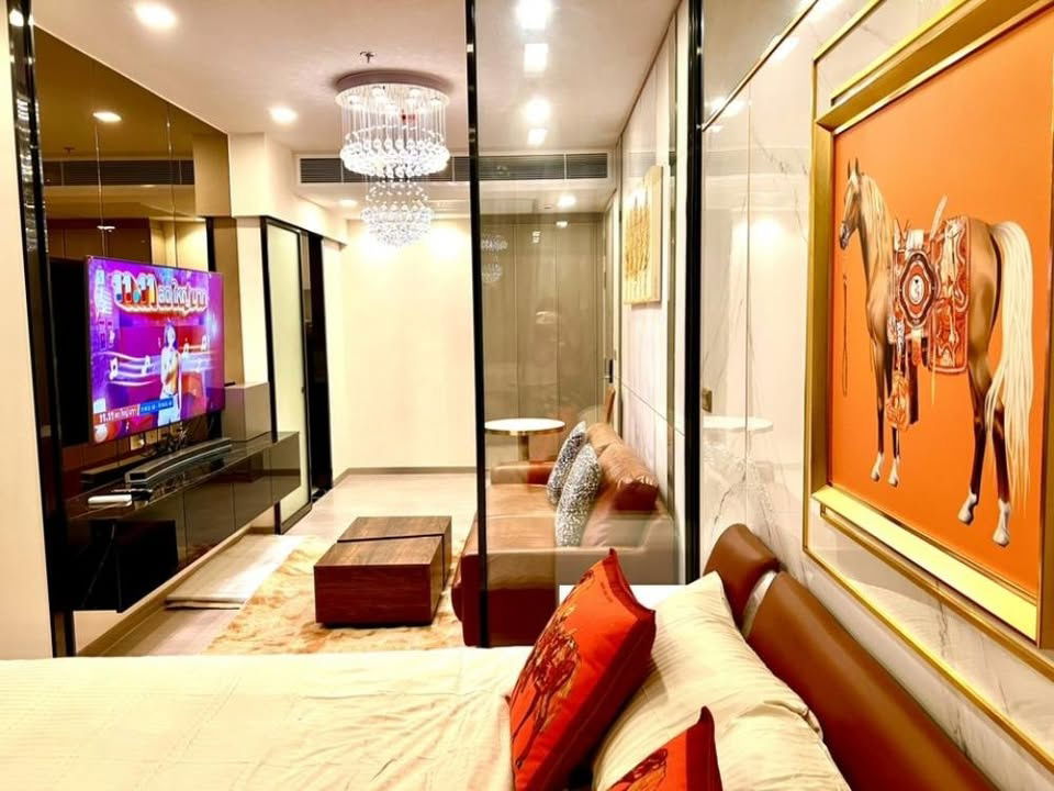 รูป เช่าคอนโด One9Five Asoke - Rama 9/วันไนน์ไฟว์ อโศก - พระราม 9 (B6809042)  ID Line : @condo88 - รูปที่ 4/9