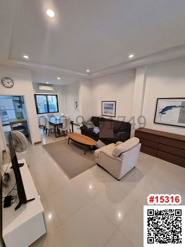 picture For sale with tenant, 3-storey townhouse, The Canvas Sukhumvit-Samrong, near Imperial Samrong - 6/24