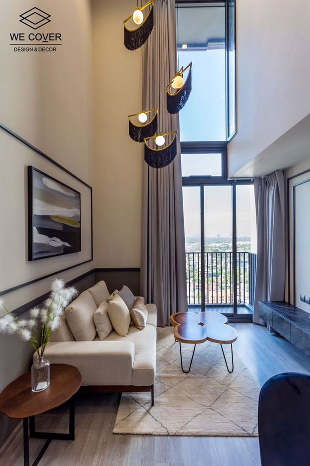รูป TA7958📲LineID @556ryccg🟨Duplex 1 ห้องนอน 42.7 ตรม ชั้น21 THE LINE สุขุมวิท101 Fully furnished ใกล้ BTS ปุณณวิถี, True Digital Park  - รูปที่ 2/12