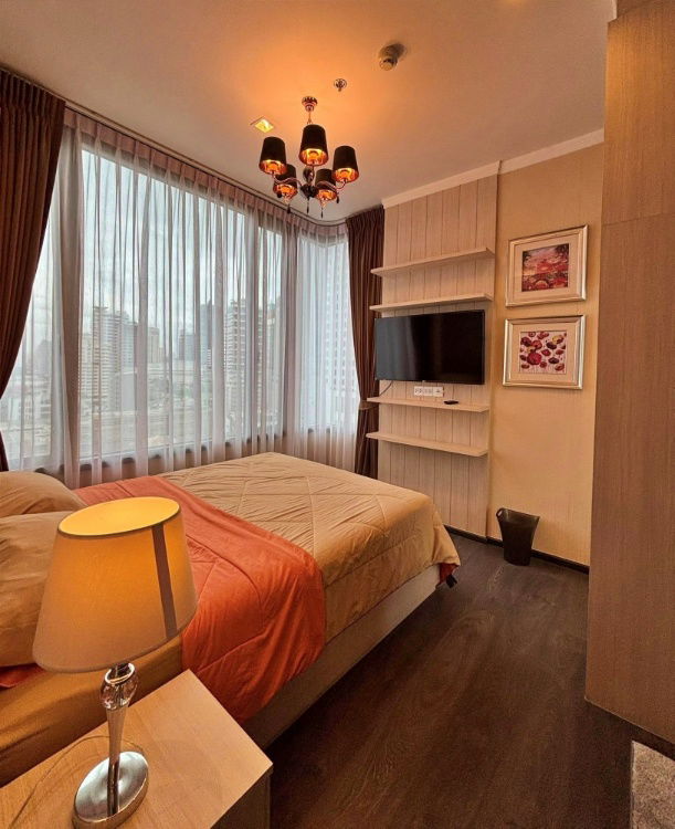 picture TA7437📲LineID @556ryccg🚄42 sqm 1 Bedroom Floor11 Edge Sukhumvit23 Fully furnished near BTS Asoke and MRT Sukhumvit - 4/13