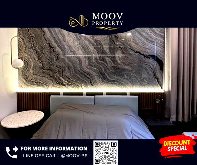 Condos for rent MRT Sutthisan : 🔥XT Huaikhwang 🔥Luxury  decorated , Fully furniture , ready to move in //Ask more info LineOA : @moov-pp