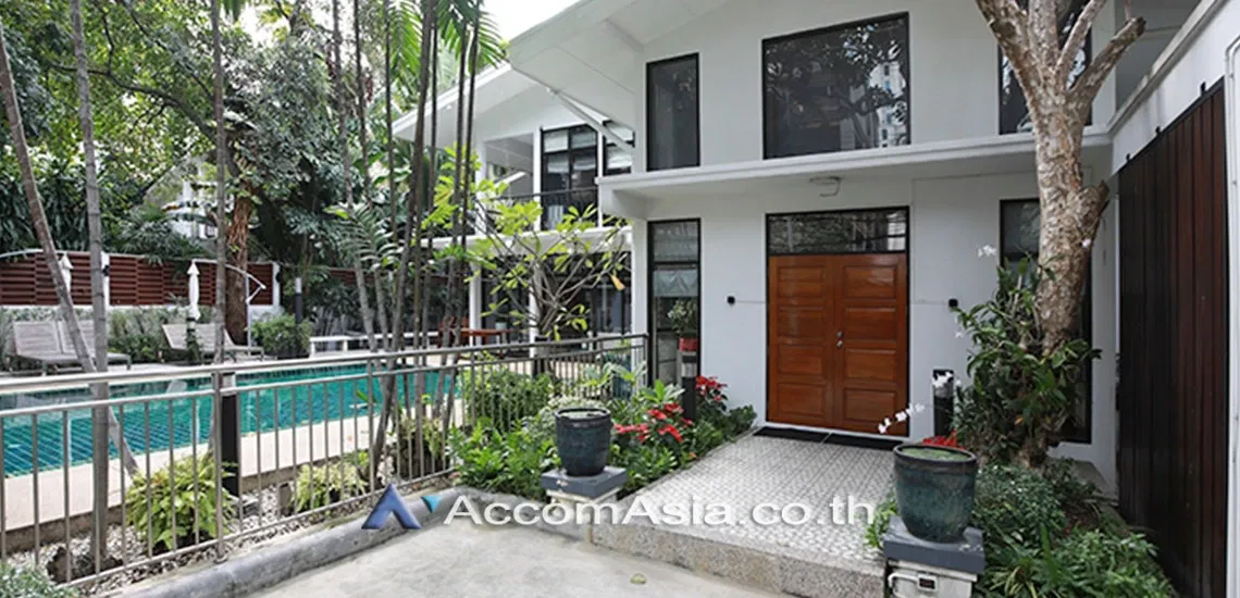 picture 🔼🔽 AccomA 📩 Private Swimming Pool 3 BR House in  Lumphini (AA27874) - 3/5