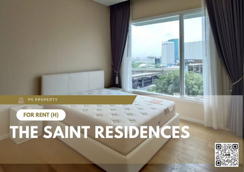For rent 📍 The Saint Residences 📍 Fully furnished and equipped, near BTS Ha Yaek Lat Phrao