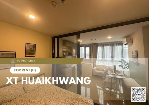 ให้เช่า ✨ XT HUAIKHWANG ✨ เฟอร์นิเจอร์ และ เครื่องใช้ไฟฟ้าครบ ใกล้ MRT ห้วยขวาง