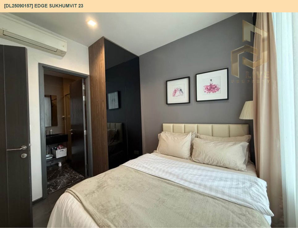 picture DL25090157 Condo for rent, Edge Sukhumvit 23 near BTS Asok, ready to move in, call urgently 0656133286 LineID @655ebbvc - 5/10