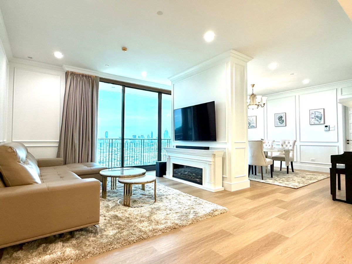 picture 3 bedroom Aguston Sukumvit 22 view benjakitti park rent  - 3/19