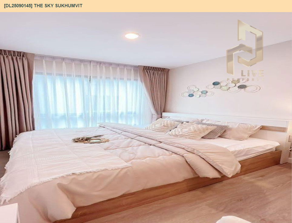 picture DL25090145 Condo for rent, The Sky Sukhumvit near BTS Udom Suk, ready to move in, call urgently 0656133286 LineID @655ebbvc - 2/11