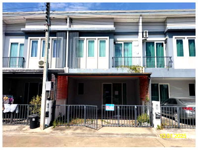 ทาวน์โฮม นนทบุรี : ทาวน์เฮ้าส์ เนื้อที่ทั้งหมด 85.6 ตารางเมตร 65/158 หมู่บ้านชวนชื่นทาวน์  ตำบลบางแม่นาง อำเภอบางใหญ่ นนทบุรี ราคา 2,750,000 บาท