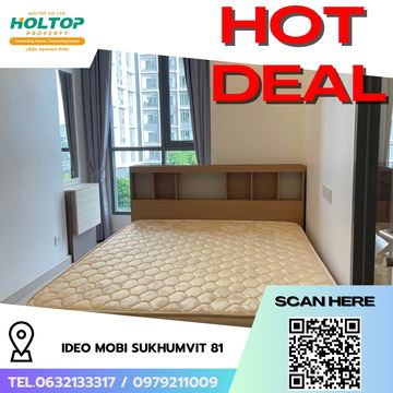 #R6217  🎉 080968 Condo for rent  Ideo Mobi Sukhumvit 81