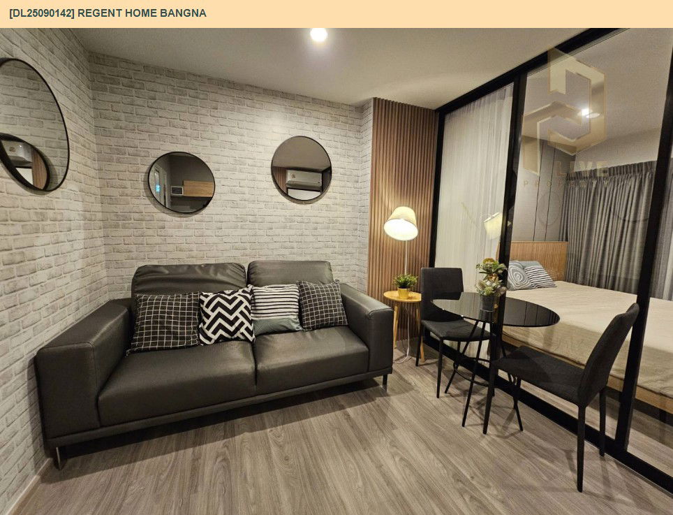 รูป DL25090142 ให้เช่าคอนโด รีเจ้นท์ โฮม บางนา (Regent home bangna) ใกล้ BTS บางนา พร้อมเข้าอยู่ โทรด่วน 0638692663 LineID @655ebbvc - รูปที่ 3/7