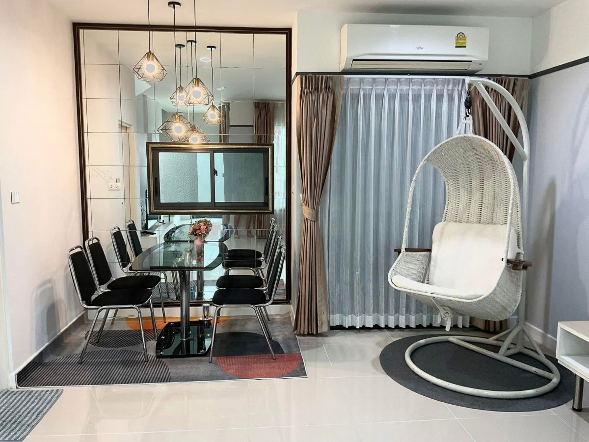 รูป ทาวน์เฮ้าส์ให้เช่า ✨ Pleno Sukhumvit-Bangna  ✨ 3 ห้องนอน 2 ห้องน้ำ เฟอร์นิเจอร์ และ เครื่องใช้ไฟฟ้าครบ  - รูปที่ 3/10