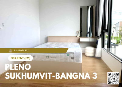 Townhouses for rent : Townhouse for rent ✨ Pleno Sukhumvit-Bangna 3 ✨ 3 bedrooms, 2 bathrooms, fully furnished and equipped with appliances.