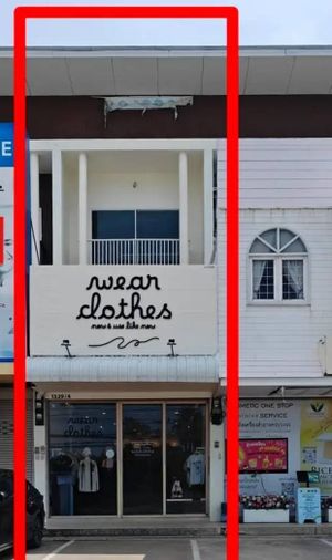 3-storey commercial building for sale, 24 square wah, located in Cha-am, Phetchaburi Province
