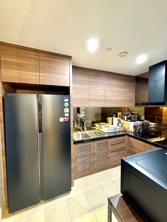 picture 3 bedroom Aguston Sukumvit 22 view benjakitti park rent  - 18/19