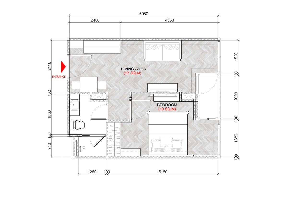 picture Condo for sale: Emerald Residence Ratchada, good corner, good smile, good house number - 6/10