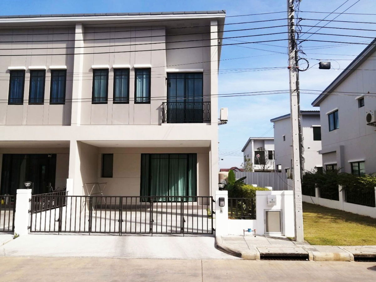 รูป T 1435 ให้เช่า ทาวน์เฮ้าส์ 2 ชั้น ม.ชวนชื่นทาวน์วิลเลจ บางนาตราด กม.29 บ้านสวย มีเฟอร์นิเจอร์ พร้อมอยู่ 12,000 บาท - รูปที่ 1/14