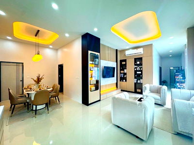 บ้านเดี่ยว หนองปรือ ชลบุรี : ขายบ้านพักพูลวิลล่า บ้านใหม่สไตล์นอร์ดิก ซ.สยาม ขนาด 92 ตรว. ใกล้พัทยากลาง บางละมุง ชลบุรี ของแถมครบ พร้อมเข้าอยู่  