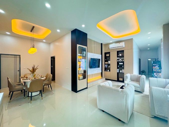 ขายบ้านพักพูลวิลล่า บ้านใหม่สไตล์นอร์ดิก ซ.สยาม ขนาด 92 ตรว. ใกล้พัทยากลาง บางละมุง ชลบุรี ของแถมครบ พร้อมเข้าอยู่  