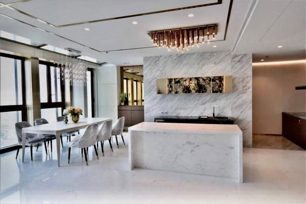 picture For Rent ! high floor49+, City view, Private Lift, South Facing! Code C20221209439..Noble Ploenchit, 2 bed, 3 bath Duplex, furnished, ready to move in - 6/8