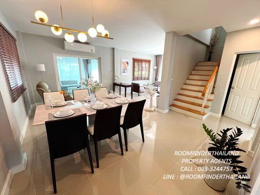 picture FOR RENT CASA VILLE RAMINTRA - HATHAIRAT / 4 bedrooms 3 bathrooms / 113 Sqw. 250 Sqm. **50,000** CLOSE TO DONMUANG AIRPORT - 10/15