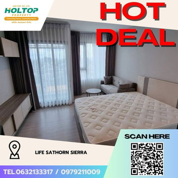 #Z2331💥070968🔥 Condo for rent: Life Sathorn Sierra