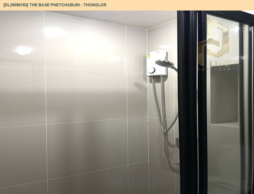 picture DL25090153 Condo for rent, THE BASE Phetchaburi - Thonglor near BTS Phrom Phong, ready to move in, call urgently 0656133286 LineID @534wlwof - 8/11