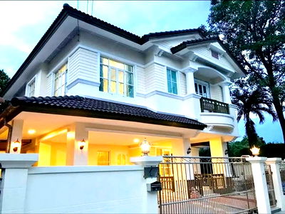 บ้านเดี่ยวให้เช่า : ให้เช่าบ้านเดี่ยวนันทวัน วงแหวน-รัตนาธิเบศร์ ซอยวัดเสาธงหิน  ใกล้เซนทรัลเวสเกต 