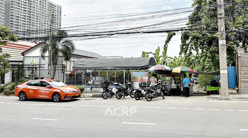ขายที่ดิน 100 ตร.ว. ริมถนนพระราม 3 เหมาะสำหรับสร้างบ้านหรือสำนักงาน