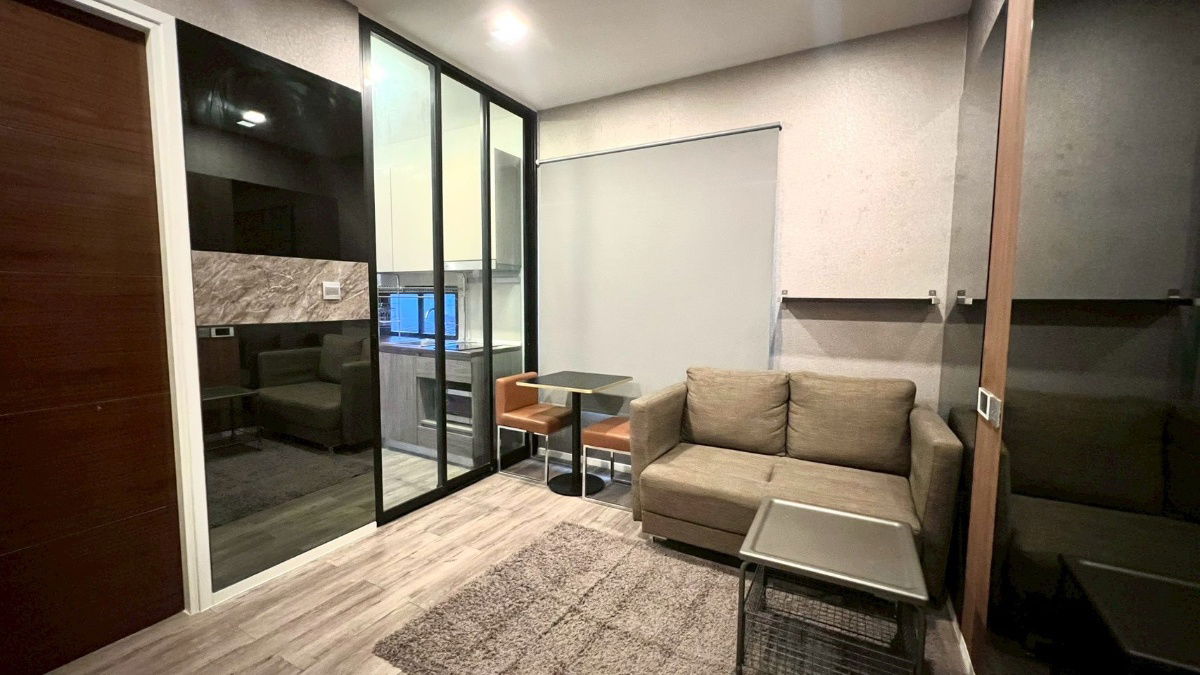 รูป 🏢 ขายคอนโด Brown Condo Ratchada 32 ห้องมุม 1 Bedroom Plus 34.82 ตร.ม. เพียง 2.45 ล้าน - รูปที่ 1/10