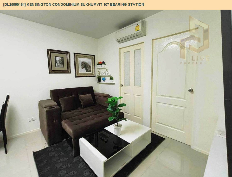 picture DL25090164 Condo for rent, Kensington Condominium Sukhumvit 107 Bearing Station near BTS Bearing, ready to move in, call urgently 0656133286 LineID @655ebbvc - 2/13