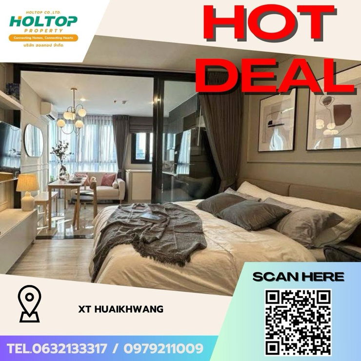 picture #Z2328💥050968🔥Condo for rent: XT Huaikhwang - 1/7