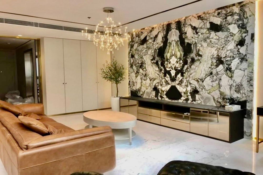 picture For Rent ! high floor49+, City view, Private Lift, South Facing! Code C20221209439..Noble Ploenchit, 2 bed, 3 bath Duplex, furnished, ready to move in - 2/8