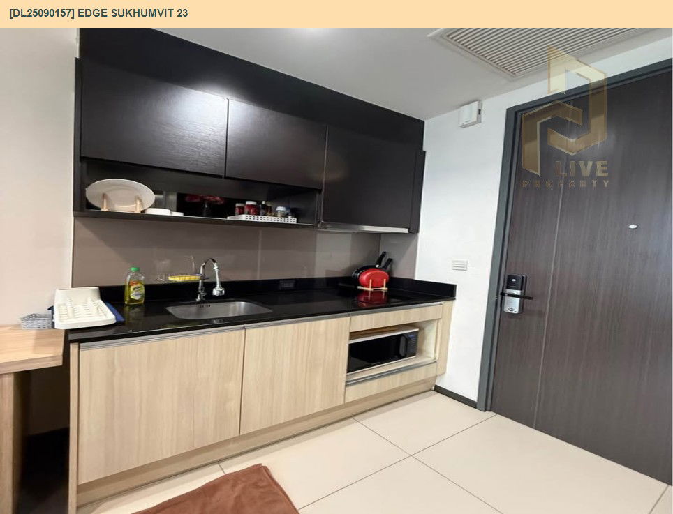 picture DL25090157 Condo for rent, Edge Sukhumvit 23 near BTS Asok, ready to move in, call urgently 0656133286 LineID @655ebbvc - 9/10