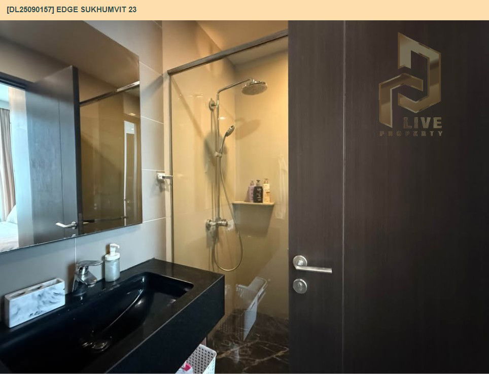picture DL25090157 Condo for rent, Edge Sukhumvit 23 near BTS Asok, ready to move in, call urgently 0656133286 LineID @655ebbvc - 7/10
