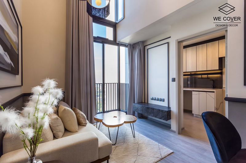 รูป TA7958📲LineID @556ryccg🟨Duplex 1 ห้องนอน 42.7 ตรม ชั้น21 THE LINE สุขุมวิท101 Fully furnished ใกล้ BTS ปุณณวิถี, True Digital Park  - รูปที่ 9/12