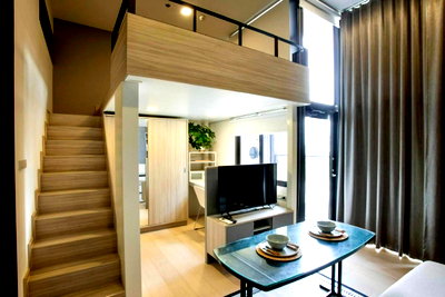 คอนโดให้เช่า : CD110 ให้เช่า Chewathai Residence Asoke | ห้องแต่งครบ พร้อมอยู่ ใกล้ MRT พระราม 9