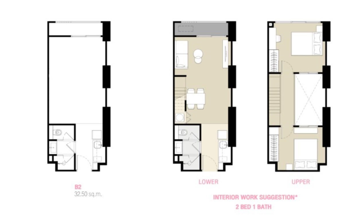 picture Cutloss Sell down payment culture chula 2 bedroom 1 bath price 10.8 MB only - 2/8