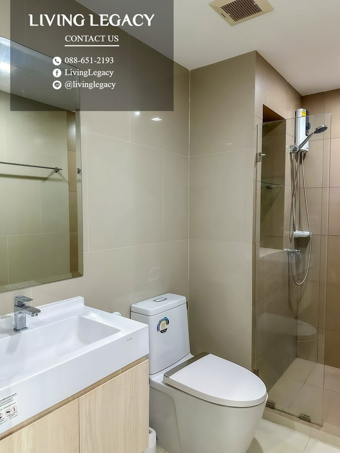รูป T29F3K ให้เช่าคอนโด Rich Park @ Triple Station 30 ตร.ม. ชั้น 34 line id : @livinglegacy - รูปที่ 10/10