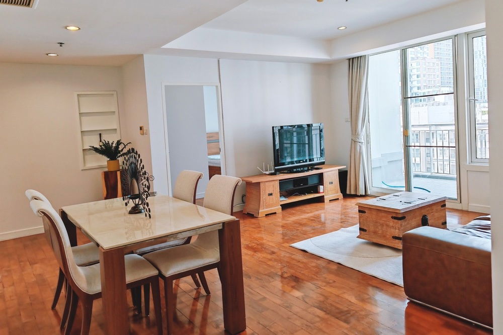 picture 🔥 For Rent !! high floor 10++, Good location!!🔥Code C20230103378..........Baan Siri 24, 2 bedroom, 2 bathroom, furnished, ready to move in 📣📣 - 3/9