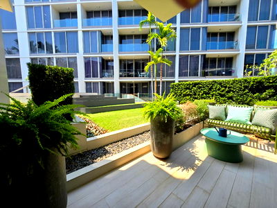 ขายคอนโด : คอนโดหัวหิน เดินลงหาด สวนส่วนตัว